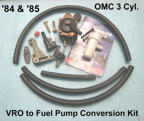 Conversion fuel pump kit-replaces 3 cyl. vro system and pump to tank mix system