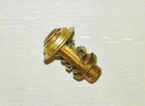 35-1024 johnson / evinrude thermostat brass 143 degree 18-3543 0378065 393659