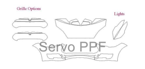 12+ tesla model s clear bra full kit scotchgard pro series by 3m