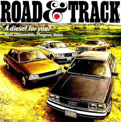 1980 audi 5000s diesel road test reprint by road&amp;track