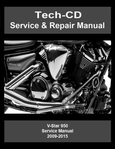 Yamaha v-star 950 service &amp; repair manual xvs950 vstar 2009-2015