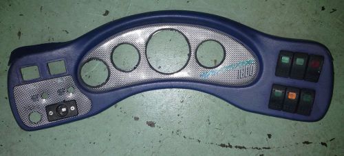 Sea doo sportster 1800 dash plate gauge bezel cluster facia trim light switch