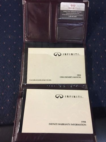 1998 infiniti qx4 owners manual