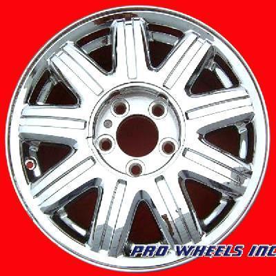 Chrysler town & country 16x6.5" chr/clad factory original wheel rim 2211-44660