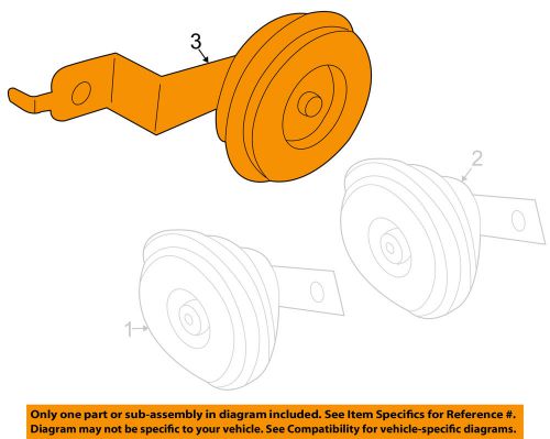 Infiniti nissan oem 03-04 m45 anti-theft-horn 25605ag000