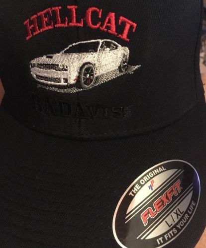 Dodge srt hellcat  cap/hat black/red