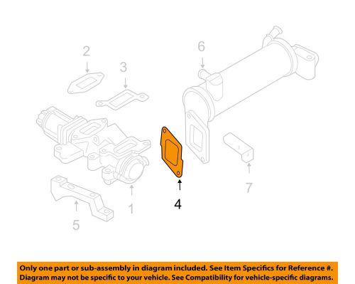 Gm oem-egr valve gasket 97303655