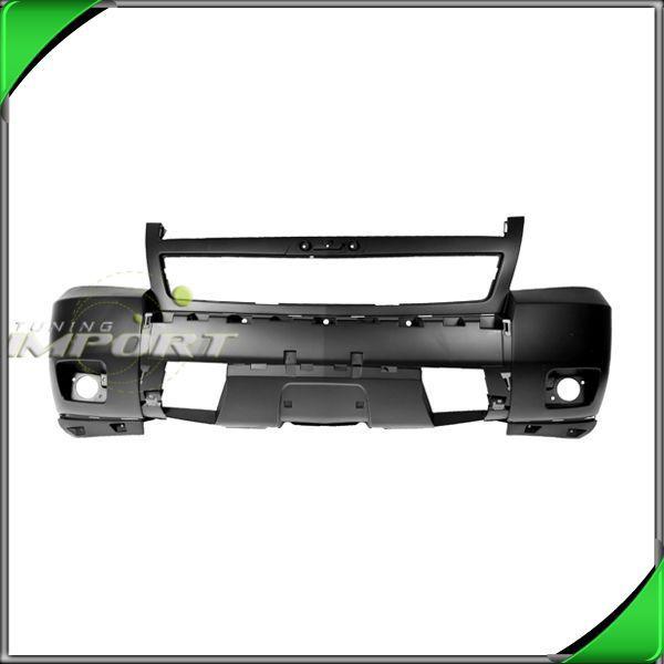 07-12 avalanche tahoe suburban front bumper cover replacement capa certified blk