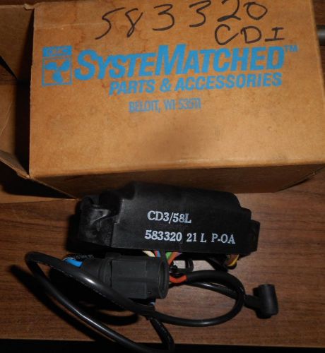 Nos  omc evinrude / johnson cdi box   p/n 583320