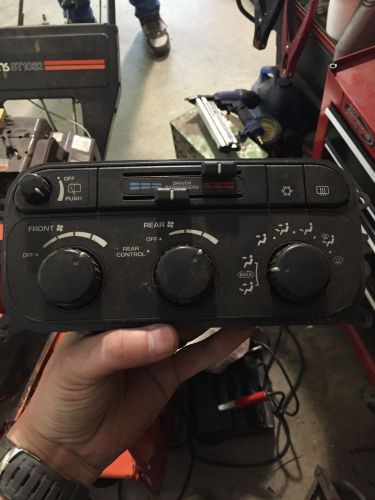 Dodge durango 2002 heater control