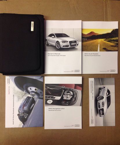 2013 audi a5 coupe | s5 coupe owner&#039;s manual with case