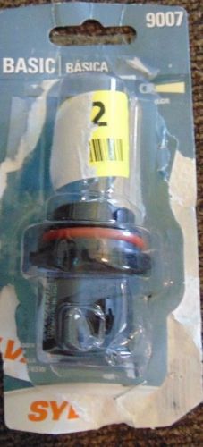 Sylvania basic 9007 hb5 65/55w one bulb street legal dot high/low head light fit