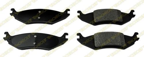 Monroe fx1046 brake pad or shoe, rear-monroe prosolution semi-metallic brake pad