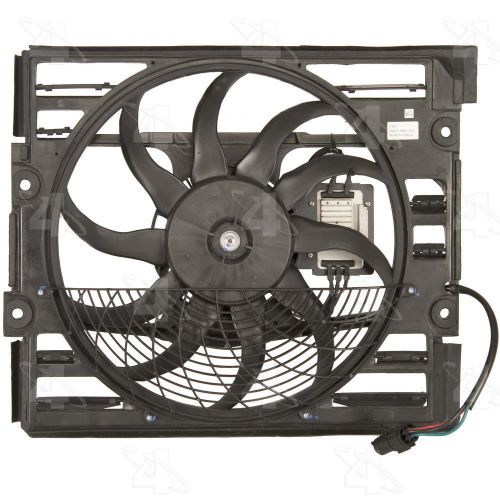 A/c condenser fan assembly 4 seasons 76067 fits 99-01 bmw 750il 5.4l-v12