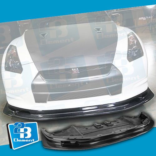 Apr performance carbon fiber front air dam spoiler fit for 2012 - up nissan gtr