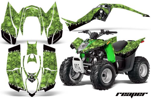 Arctic cat dvx50 dvx90 amr racing graphic kit deco atv 50/90 quad decal reaper g