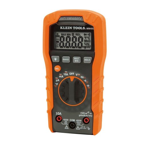 Klein tools digital multimeter auto-ranging, 600v