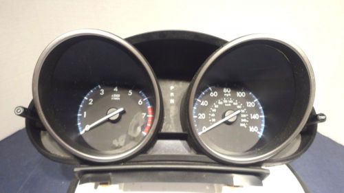 2012 2013 mazda 3 2.0 manual speedometer instrument gauge cluster 24k miles nice