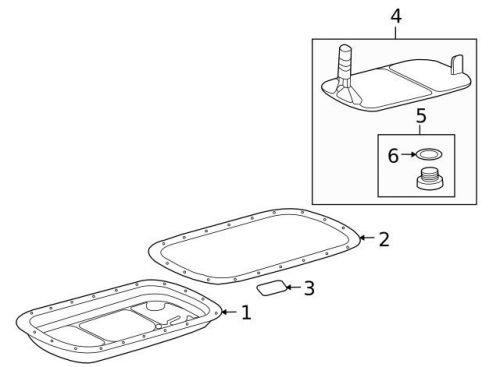 Genuine 2004-2009 gm filter 96042545