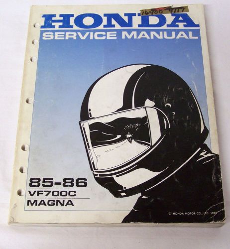 Honda vf700c magna &#039;85-&#039;86 factory service manual