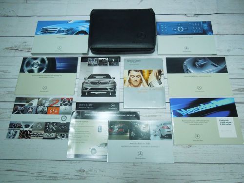 2008 mercedes benz c class c230 c300 c350 sport 4matic owners manual w/ comand