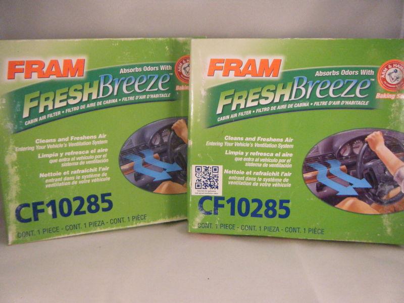 Fram cf10285 cabin air filter