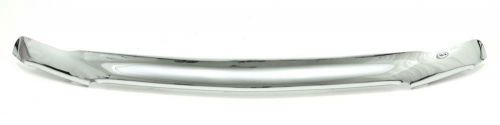 Bug deflector-chrome hood shield auto ventshade 680402 fits 04-15 nissan titan