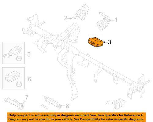 Kia oem 2011 soul keyless entry-control module 954802k200