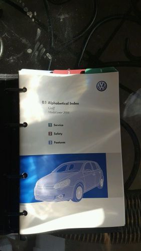 2010 volkswagen golf manual