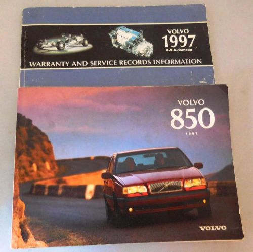 1997 volvo 850 owner&#039;s manual