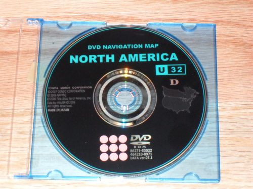 Toyota lexus navigation dvd cd disc u32 navagation disk oem gps map