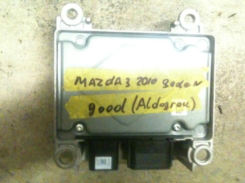 2010 mazda airbag computer module good  