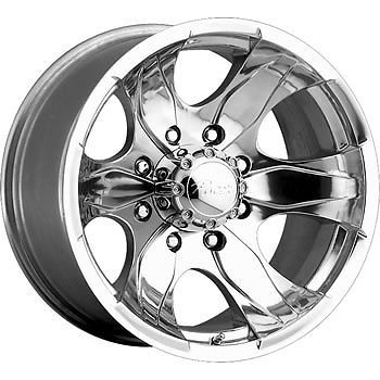 187p-6881 16x8 8x6.5 (8x165.1) wheels rims polished +10 offset alloy 6 spoke