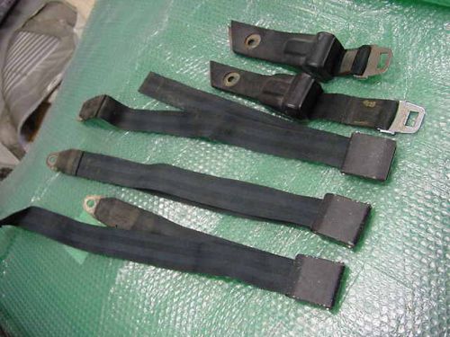 Chrysler models 1968 partial seat belt setup