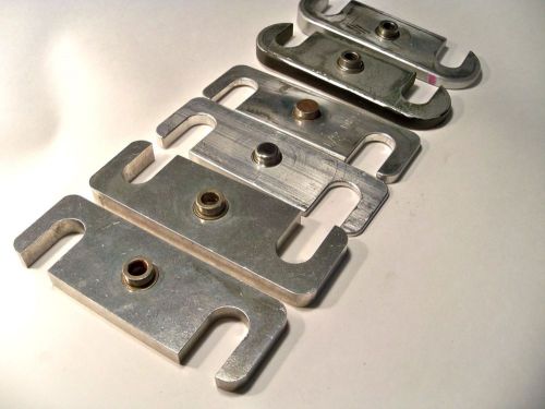 (6) truck arm lowering blocks degree shims aluminum nice late model nascar