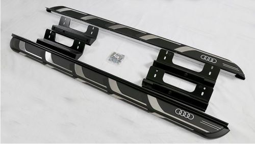 Running board side step nerf bar fit for audi q7 2016 2017 premium/plus/prestige