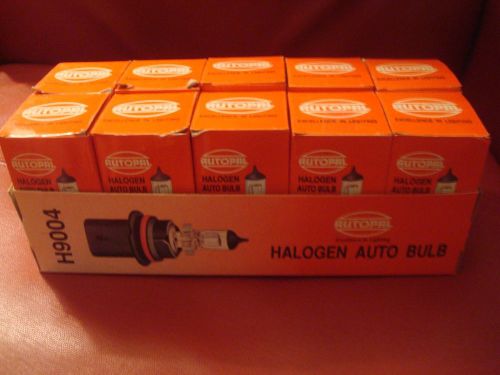 Brand new 10 pieces  halogen auto head ligth  bulbs h9004