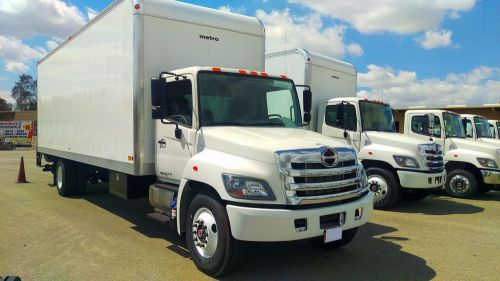 New hino 268a 29ft long box truck international freightliner isuzu nissan ud 28&#039;