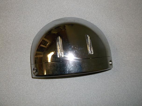 Chrome american ironhorse speedometer housing adaptable to custom choppers - new