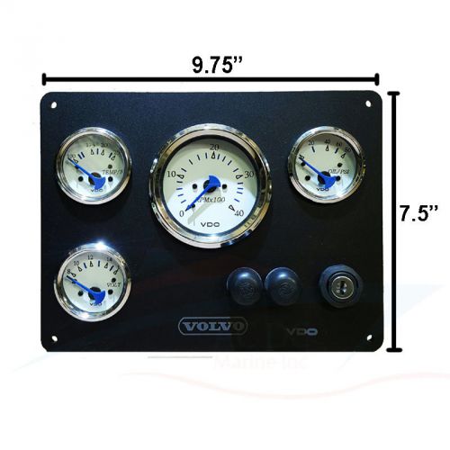 Vdo volvo panel with gauges