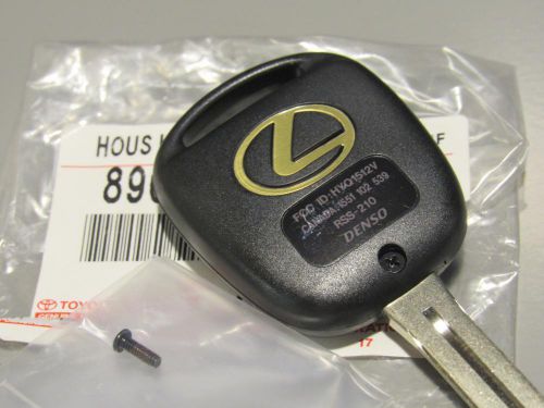 01-05 new oem lexus is300 3 button remote empty key shell fob case hyq1512v 02