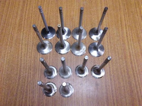 Sbc stainless swirl valves 2.02 int 1.60 exh partial set