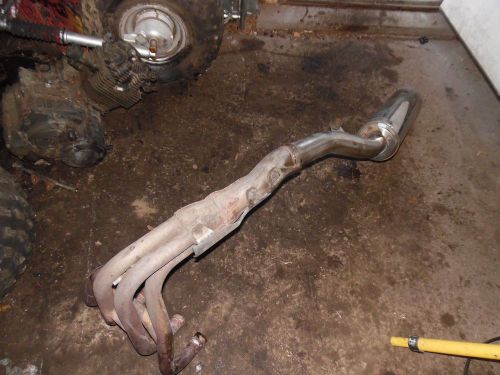 2000 kawasaki zr750 exhaust muffler pipe