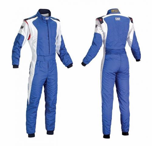 Omp dart suit - blue, size 52 - fia rated