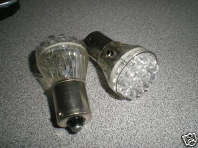 Nos motorcycle led turn signal bulb qty2