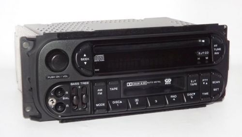 2004 dodge ram 1500 pickup radio raz am fm cd cassette upgraded w aux mp3 input