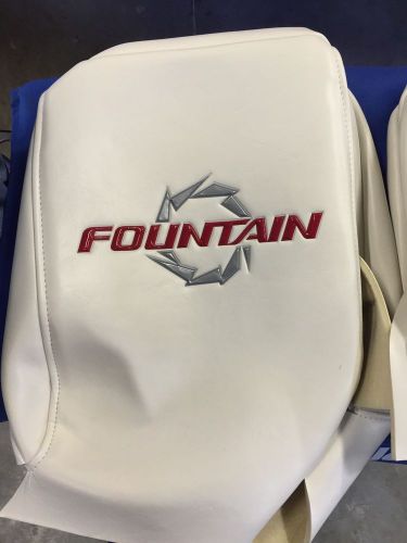 Fountain powerboat head rest headrest boat seats interior