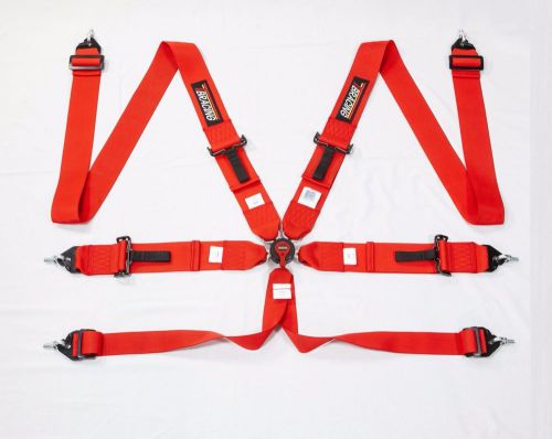 6 set 6pt–fia racing harness competition/rally/saloon harness