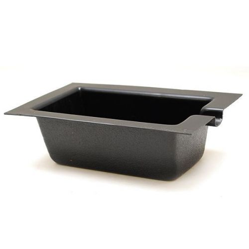 Sea ray 6 1/4 x 3 1/2 inch black plastic boat add on dash compartment tray box