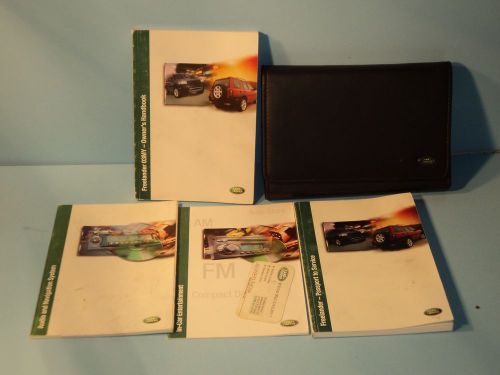 03 2003 land rover freelander owners manual with navigation